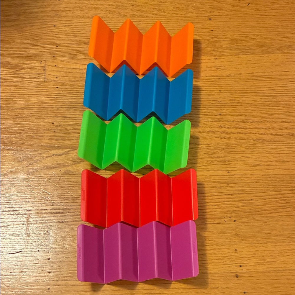Colorful Zigzag Taco Holders